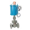 YOULI High Temperature Steam ANSI 150LB Stainless Steel 304 316 JIS 10K 1.6mpa WCB Pneumatic Actuator Flanged Gate Valve