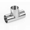 YOULI Hygienic Food Grade Sanitary Stainless Steel 304 SS316L 3A SMS DIN ISO Welded 3 Way Pipe Fitting Equal Welded Tee