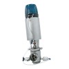 YOULI Hygienic Food Grade Sanitary Stainless Steel 304 316L Intelligent External Cleaning Single Seat Butt Welded Mixproof Valve