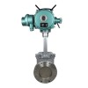 YOULI ANSI 150LB Stainless Steel 304 316 JIS 10K 1.6mpa WCB Motorized AC380V 4-20ma Electric Flange Knife Gate Valve