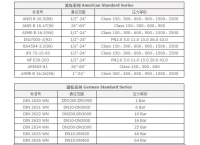 法蘭製造標準