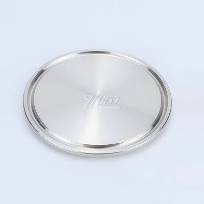 YOULI Best-in-Class Hygienic Food Grade Sanitary Stainless Steel 304 316L SMS 3A DIN ISO 1.5 Inch Pipe Tri-clamp Blind Cap
