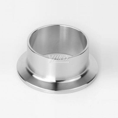 YOULI Best-in-Class Hygienic Food Grade Sanitary Stainless Steel 304 316L SMS 1.5 Inch Pipe Weld L=21.5MM Tri Clamp Ferrule