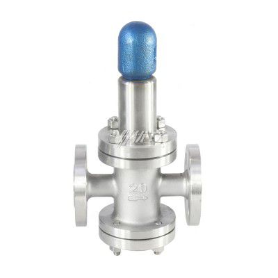 YOULI Y42X Stainless Steel ANSI 150lb JIS 10k Pn16-pn64 Water 304 316 WCB Piston Type Pressure Flange Relief Valve
