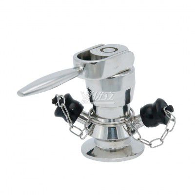 YOULI Hygienic Food Grade Sanitary Stainless Steel 304 316L Tri Clamped Manual Quickly Open Type Sterile Sample Valve