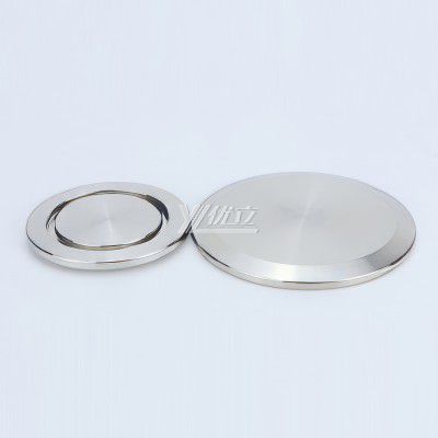 YOULI Hygienic Food Grade Sanitary Stainless Steel 304 SS316L KF25 KF40 KF50 Tri-clamp Pipe Fitting Vacuum Blind Plate