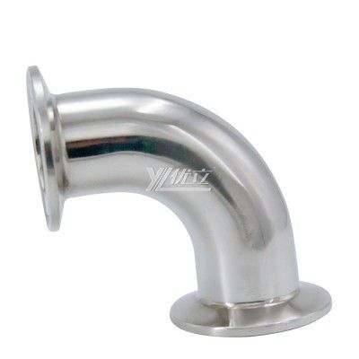 Stainless Steel SS316L Sanitary Clamping 90 Degree Elbow Bend