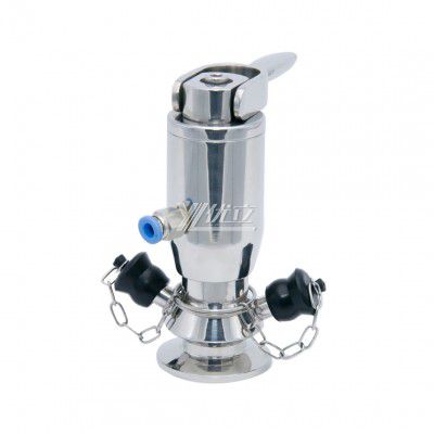 YOULI Precision-Made Hygienic Food Grade Sanitary Stainless Steel 304 316L Manual Pneumatic Sterile Tri Clamped Sample Valve