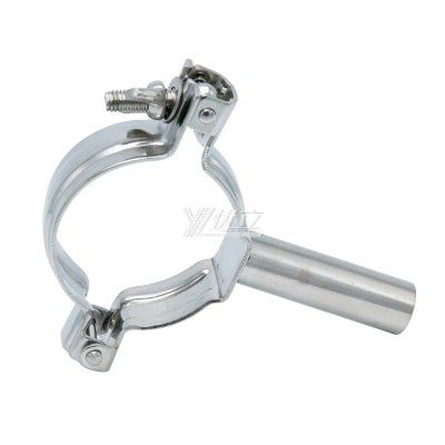 Stainless Steel SS304 Hexagon Pipe Holder with Grommets TH4