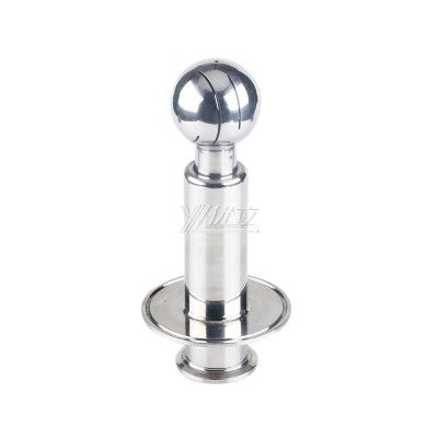 YOULI Food Grade Sanitary CIP Bolted Tank Cleaning Stainless Steel 304 SS316L Double Clamped Nozzle Rotary Cleaning Spray Ball