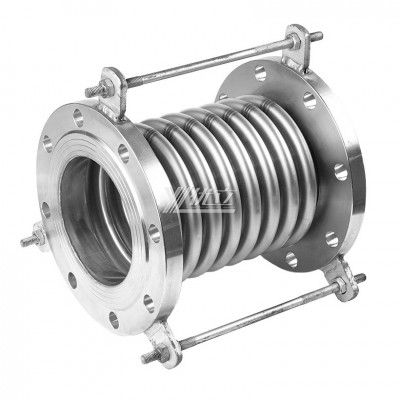YOULI Stainless Steel 304 SS316L JIS10K ANSI150LB PN10-16 Metal Flexible Joint Sylphon Bellows Flange Corrugated Compensator