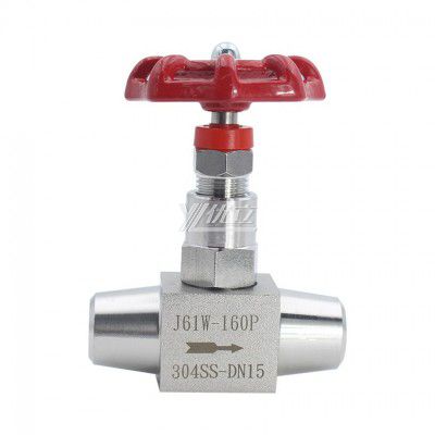 YOULI Stainless Steel J61W 304 316 WCB 16mpa High Pressure Double Butt Welded Needle Globe Valve