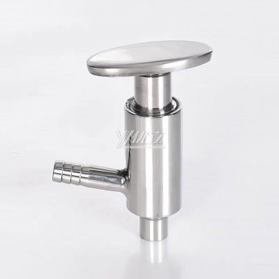 YOULI Professional Manufacture Hygienic Food Grade Sanitary Medical Stainless Steel 304 316L Manual Welded Sample Valve