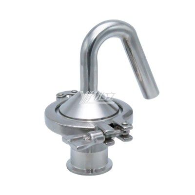 YOULI Hygienic Food Grade Sanitary Stainless Steel 304 316L Tri Clamped Float Type Exhaust Valve Vent Valve