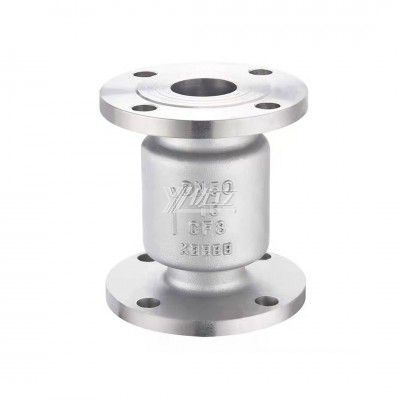 YOULI Stainless Steel High Temperature  Steam ANSI 150LB 304 316 1.6mpa WCB Non-return NRV Vertical Type Flanged Check Valve