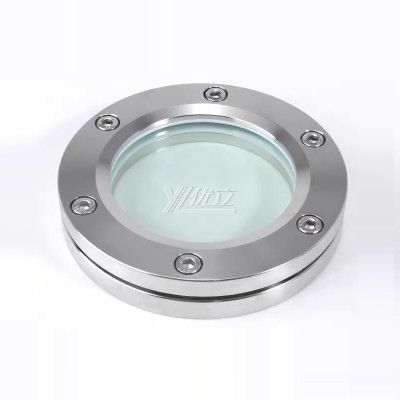 YOULI Best-in-Class Hygienic Food Grade Sanitary Stainless Steel 304 316L ANSI 150LB JIS 10K Flange Sight Glass