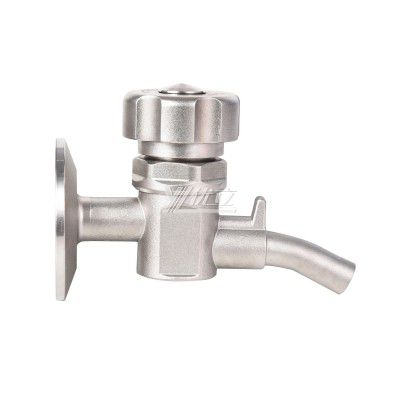 YOULI Hygienic Food Grade Sanitary Stainless Steel 304 316L Tri Clamped Manual Beer Fermentation Clamped Sample Valve