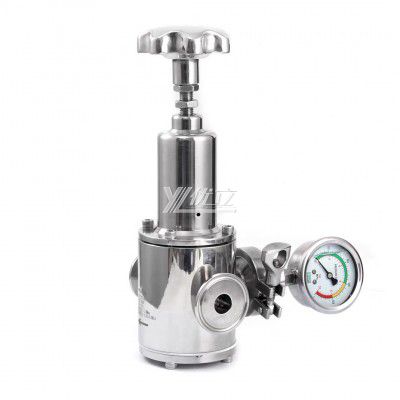 YOULI Hygienic Food Grade Sanitary Stainless Steel 304 316L Water gas Tri-Clamped Pressure Relief Valve
