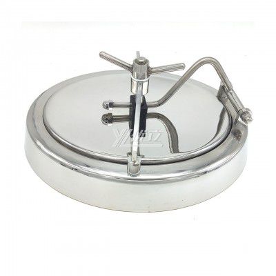YOULI Best-in-Class Hygienic Food Grade SS 304 316L Stainless Steel Tanks Sanitary Oval Inward Flared Elliptical Manhole