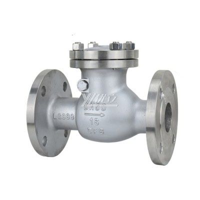 YOULI Stainless Steel High Temperature Steam Water ANSI 150LB  304 316 JIS 10K 1.6mpa WCB NRV Swing Flanged Check Valve