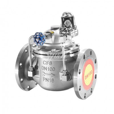 YOULI 600X Premium Stainless Steel ANSI 150lb Pn16 304 316 WCB DC24V AC220V Hydraulic Water Electric Control Valve