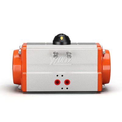 YOULI Customize Aluminium Alloy Actuator Use Butterfly Valve Ball Valve Spring Return Double Acting Large Torque Pneumatic Actuator