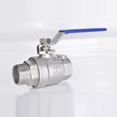 YOULI Professional Grade NPT BSP 1000wog 1.6mpa 304 316 Stainless Steel manual 2 piece Male Female threaded Ball Valve