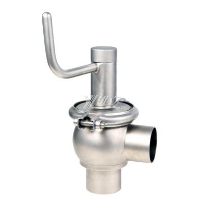 YOULI Best-in-Class Hygienic Food Grade Sanitary Stainless Steel 304 316L Manual L Type Welded Cut-off Globe Stop Valve