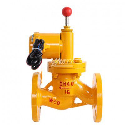 YOULI ZCRB Stainless Steel 304 316 Cast Iron AC220V DC24V Gas Emergency Shut-off Flanged Solenoid Valve