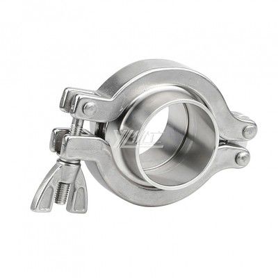 YOULI Hygienic Food Grade Sanitary Stainless Steel 304 SS316L Clamp KF KF25 KF40 Pipe Fitting Complete Sets Vacuum Ferrule
