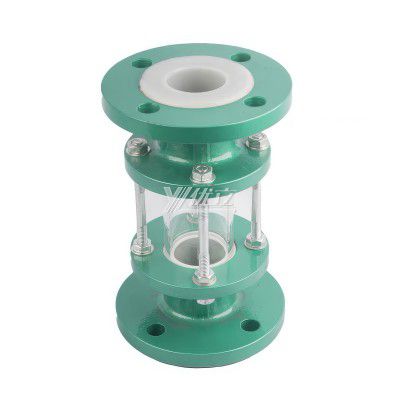 YOULI ANSI 150LB 304 316 Stainless Steel Ss JIS 10K 1.6mpa WCB  Fluorine Lined F46 Glass Tube Flange Mirror Sight Glass