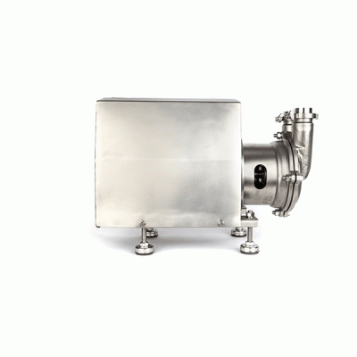 YOULI Hygienic Food Grade Stainless Steel 304 316L CIP clear Return Transfer Tri Clamp Sanitary Single Head CIP-Self Priming Pump